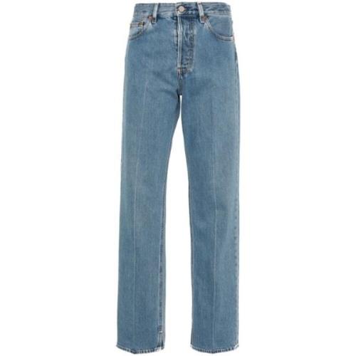 Indigo Blå Denim Jeans