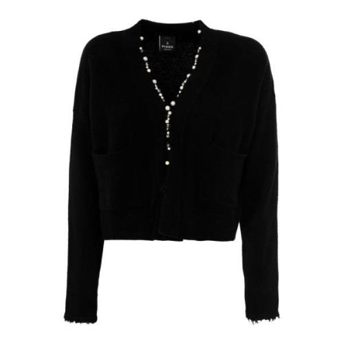 Dame Ull Cardigan Svart Outlet