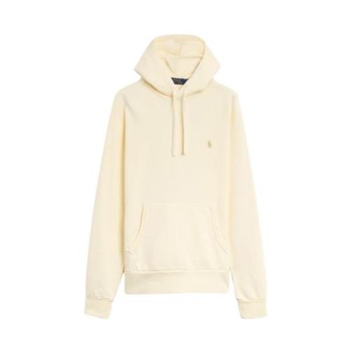 Beige Bomull Regular Fit Sweatshirt