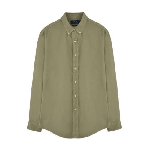 Grønn Button-Down Skjorte