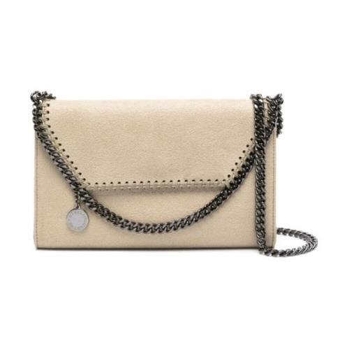 Khaki Envelope Chain-Link Skulderveske