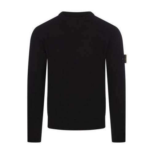 Sort Crew-Neck Ullgenser