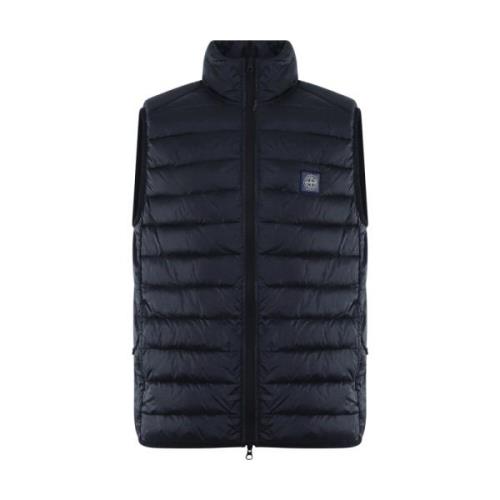 Vevd Bodywarmer Blå