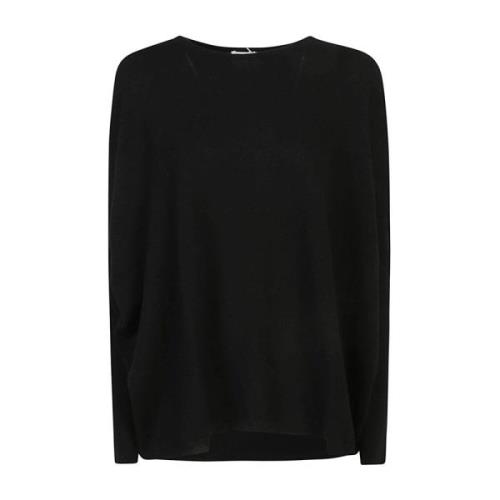 Svart Sweatshirt Aw24 Dameklær