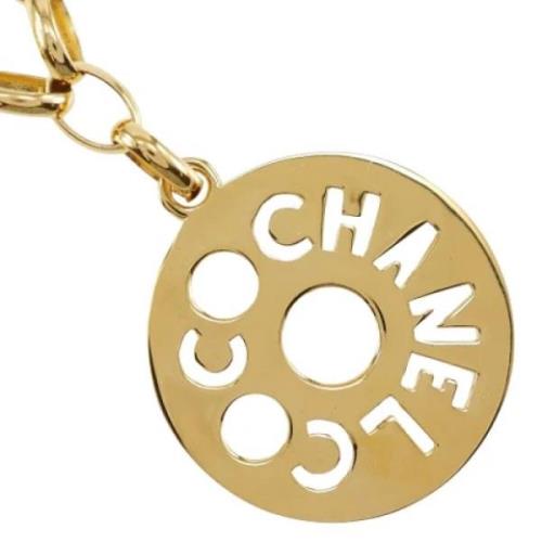 Pre-owned Metal chanel-jewelry