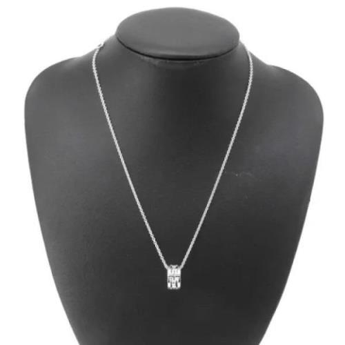 Pre-owned White Gold necklaces