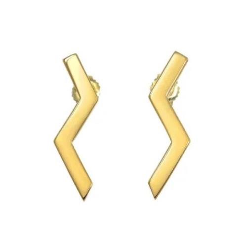 Pre-owned Yellow Gold earrings