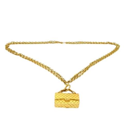 Pre-owned Metal chanel-jewelry