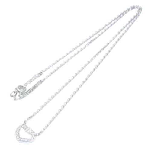 Pre-owned White Gold necklaces