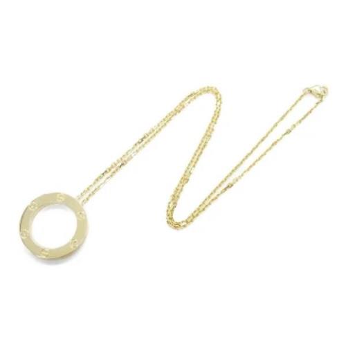 Pre-owned Yellow Gold necklaces