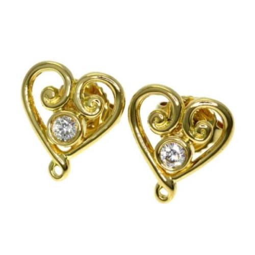 Pre-owned Yellow Gold earrings