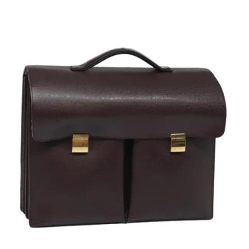 Pre-owned Leather briefcases