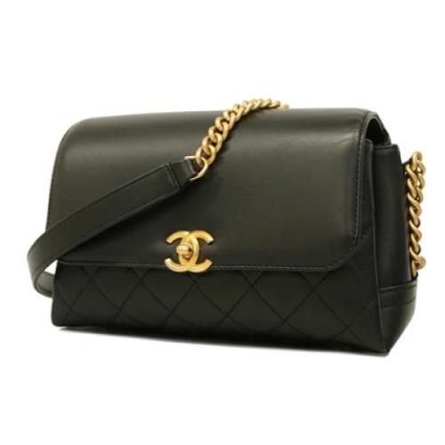 Pre-owned Leather chanel-bags