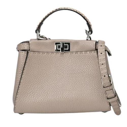 Pre-owned Leather fendi-bags