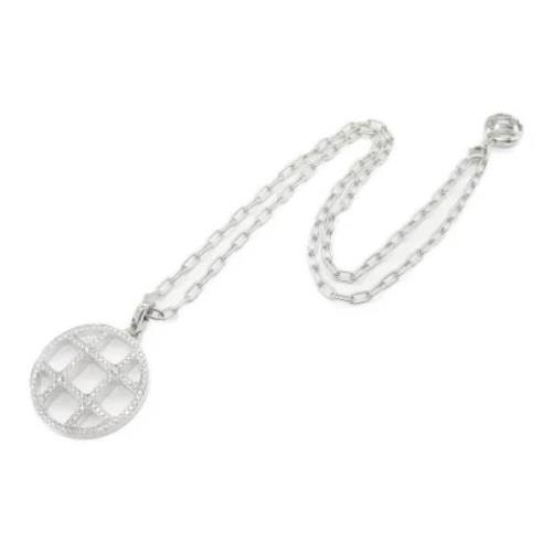 Pre-owned White Gold necklaces