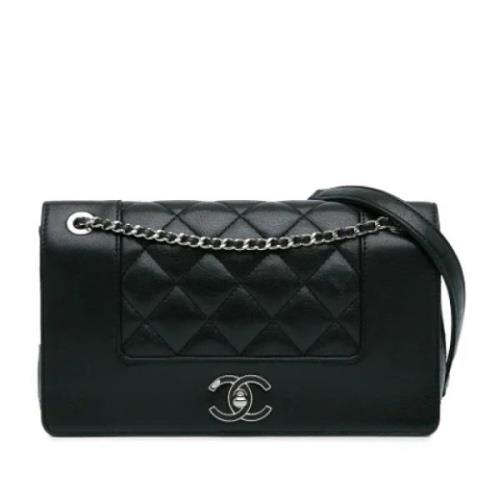 Pre-owned Leather chanel-bags