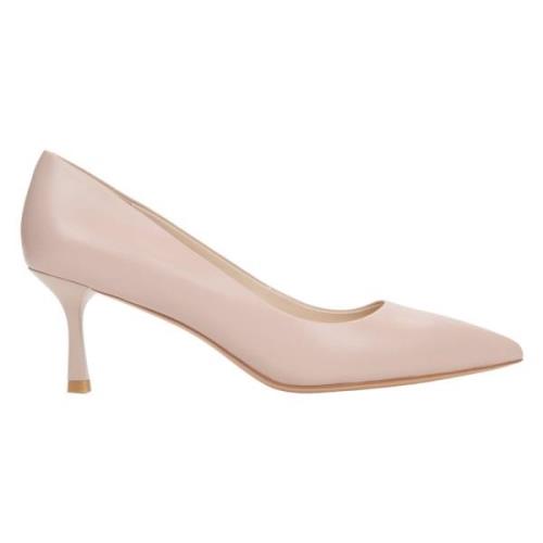 Kvinner Beige Pumps med Spiss Tå Er00115851