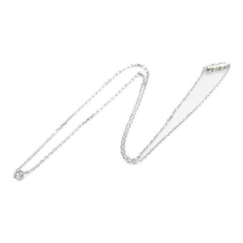 Pre-owned White Gold necklaces