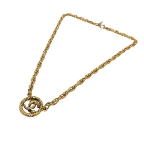 Pre-owned Metal chanel-jewelry