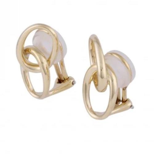 Pre-owned Yellow Gold earrings