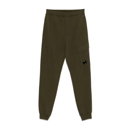 Diagonal Raised Fleece Cargo Sweatpants