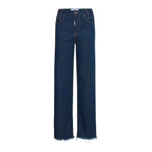 Rinse Wash Straight-Leg Jeans