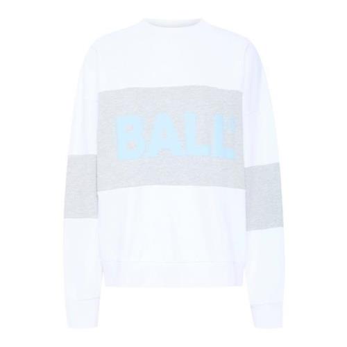 Logo Crew Neck Sweatshirt Hvit