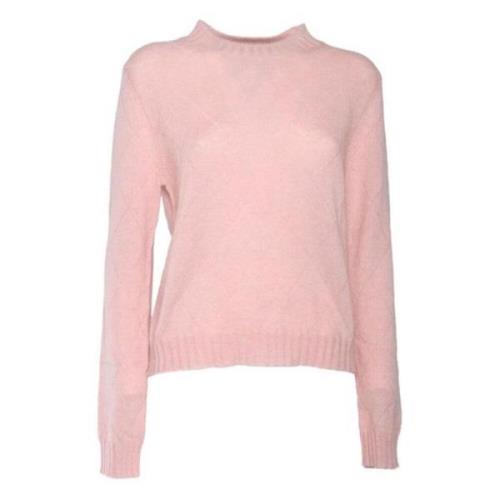 Rosa R Neck Pullover Genser