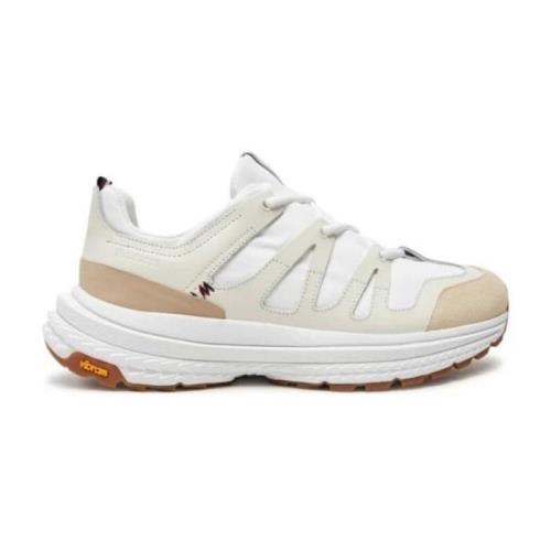 Ecru Fabric Runner Sneakers