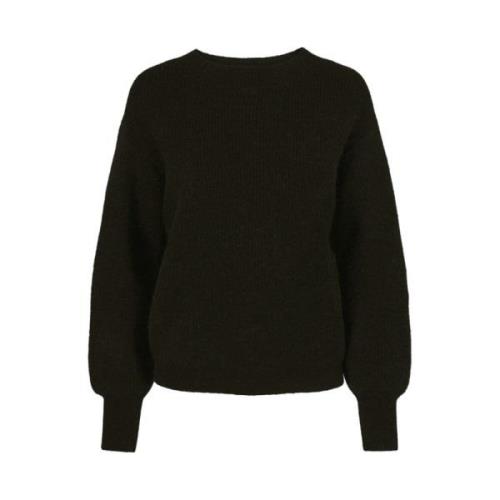 Mohair Pullover Strikket Sweater