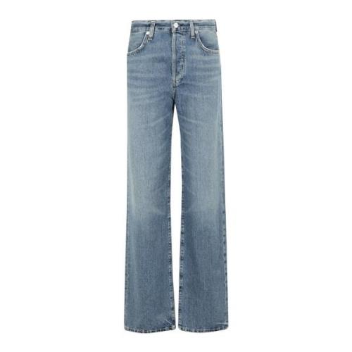 Annina High Rise Straight Leg Jeans