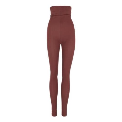 Høy Midje Cupro Stretch Leggings