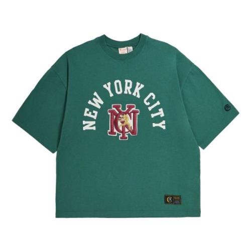 Kortermet Crew Neck T-skjorte