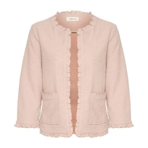 Rose Dust Cardigan med Rysjer