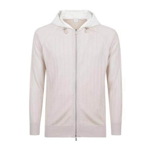 Merino Silke Full Zip Hettegenser