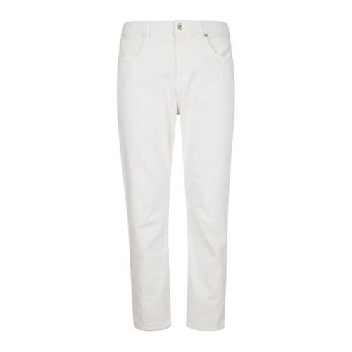 Stretch Denim Bukser med Pences