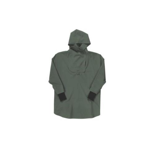 Vanntett Dusty Green Poncho med A-linje Snitt