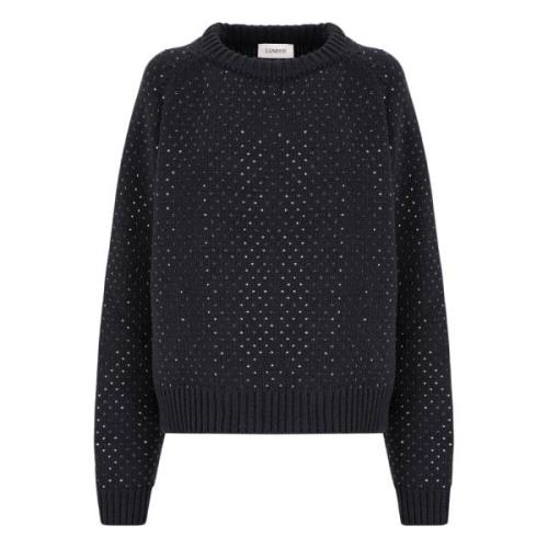 Hotfix Crystal Crewneck Sweater