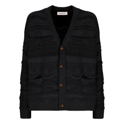 Jacquardmønstret Cardigan