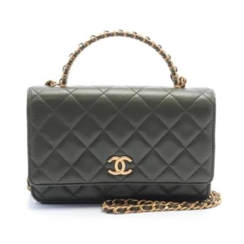 Pre-owned Leather chanel-bags