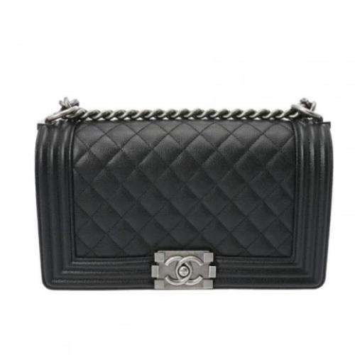 Pre-owned Leather chanel-bags