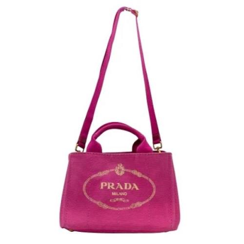 Pre-owned Canvas prada-bags