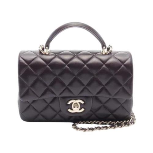 Pre-owned Leather chanel-bags