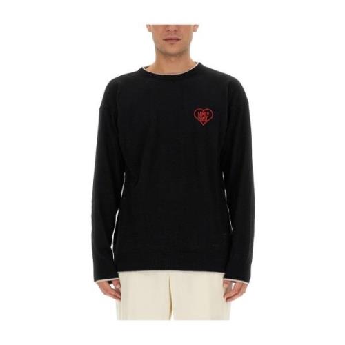 Logo Jersey Regular Fit Sweater