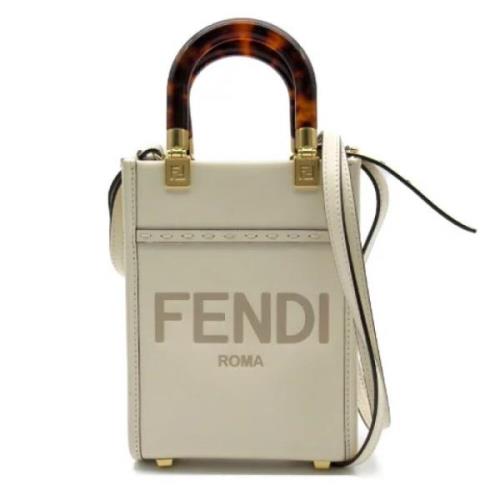 Pre-owned Leather fendi-bags