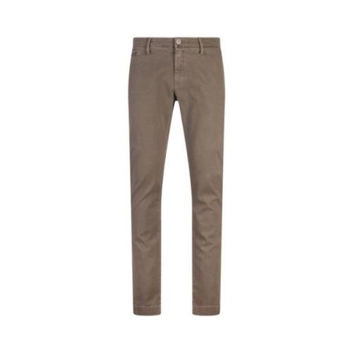 Slim Fit Brun Bukser