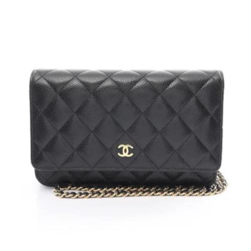 Pre-owned Leather chanel-bags