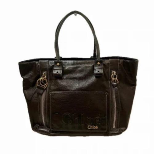 Pre-owned Leather totes