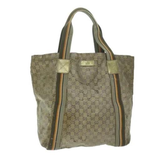 Pre-owned Canvas gucci-bags