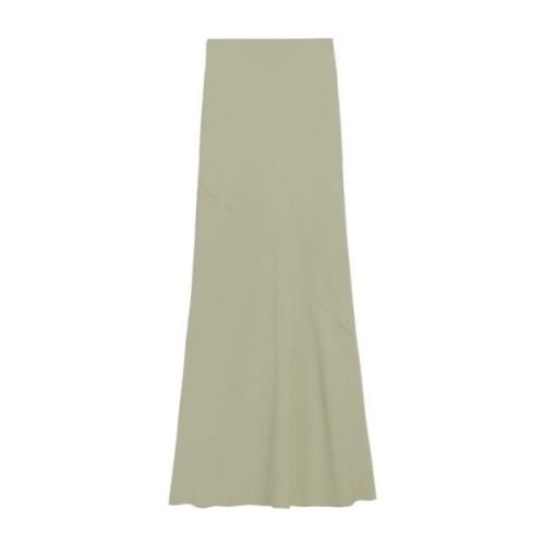 Bias Cut Maxi Skirt